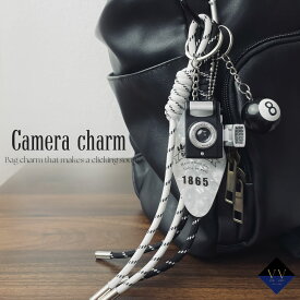 バッグチャーム カメラモチーフ バックチャーム バッグアクセサリー 韓国風 カスタム可能 おしゃれ
