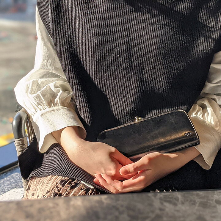 楽天市場 4日間限定決算企画 イタリア本革 がま口 財布 長財布 レディ ス さいふ 女性用 女性 サイフ Wallet レディース 革 名入れ 可 財布 かわいい 財布 女性長財布 春財布 レザー ギフト プレゼント 母の日 革小物専門店 ヴェオル