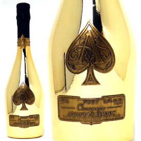 送料無料 アルマン ド ブリニャック ブリュット ゴールド 箱なし 並行品 750mlアルマン・ド・ブリニャック(シャンパン フランス シャンパーニュ)白泡 コク辛口 ワイン ^VAAB26Z0^