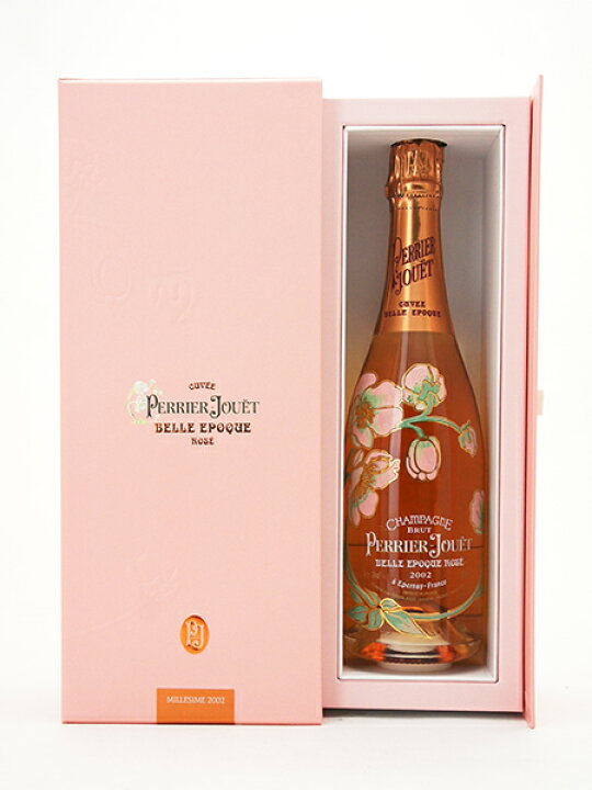 楽天市場】【送料無料】[2002] キュヴェ ベル エポック ロゼ ギフト箱  