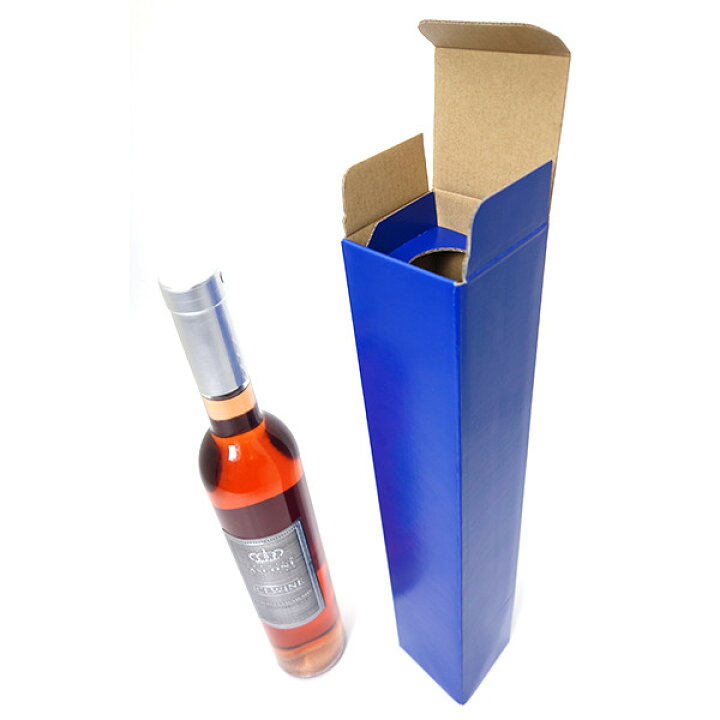 ○ ワイン 500ml ボトル1本入り用 カートン箱紺 +全包装+リボン又はのし ワイン ^GIFTBL04^ ヴェリタス〜輸入直販ワイン 専門店 ○ ワイン1本入り用 カートン箱白 +全包装+リボン又はのし ワイン ^GIFTCT01^