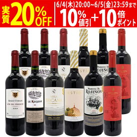 ワイン ワインセットワイン誌高評価蔵や金賞蔵ワインも入った激旨赤12本セット 送料無料 (6種類各2本) 飲み比べセット ギフト ^W0AKB9SE^