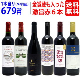 ワイン ワインセット高評価蔵や金賞蔵も入った激旨赤6本セット 送料無料 飲み比べセット ギフト ^W0AHH5SE^