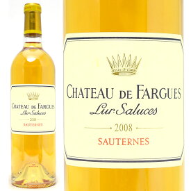 [2008] シャトー ド ファルグ 750ml (ソーテルヌ ボルドー フランス)貴腐 白ワイン コク極甘口 ワイン ^AJFG01A8^