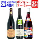 WH 送料無料 2025 ボジョレー ヌーヴォー 3本ワインセット (赤3本) 家族経営のドメーヌもの 航空便 ^W03NF2SE^