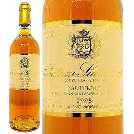 [1998] シャトー スデュイロー 750ml (ソーテルヌ第1級 ボルドー フランス)貴腐 白ワイン コク極甘口 ワイン ^AJSU0198^