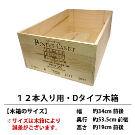○ D2 ワイン 木箱 Dタイプ 焼き印の絵柄 木箱の銘柄はお選び頂けません ^ZNWOODD2^