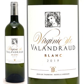 [2019] ヴィルジニ ド ヴァランドロー ブラン 750ml (AOCボルドー/サンテミリオン ボルドー フランス)白ワイン コク辛口 ワイン ^AKVR2319^