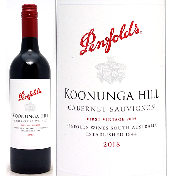 赤ワイン オーストラリア ペンフォールズ クヌンガ ヒル カベルネ ソーヴィニヨン 2018 750ml