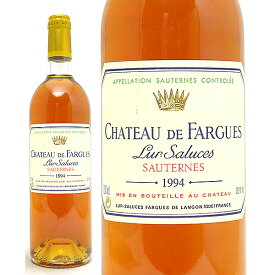 [1994] シャトー ド ファルグ 750ml (ソーテルヌ ボルドー フランス)貴腐 白ワイン コク極甘口 ワイン ^AJFG0194^