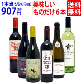 ワイン ワインセット美味しいものだけ6本セット 送料無料 (赤4本+白2本) 飲み比べセット ギフト ^W0F778SE^