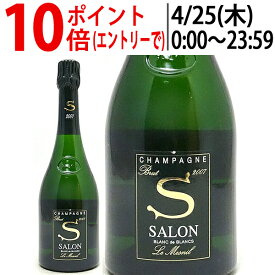 【アウトレット】[2007] サロン ブラン ド ブラン ブリュット ラベル不良 並行品 750ml (シャンパン フランス シャンパーニュ)白泡 コク辛口 ワイン ^VASO06AE^