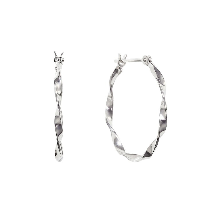 楽天市場】PT900 プラチナ フープピアス ピアス アクセサリー 