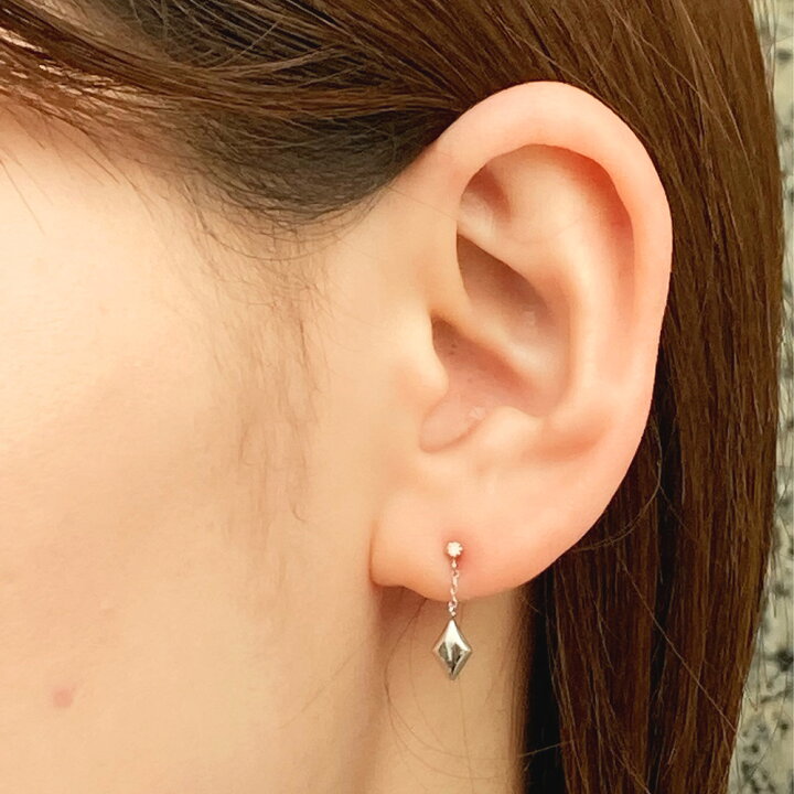 楽天市場】PT850 PT900 ダイヤモンド ピアス ダイヤモンドピアス 
