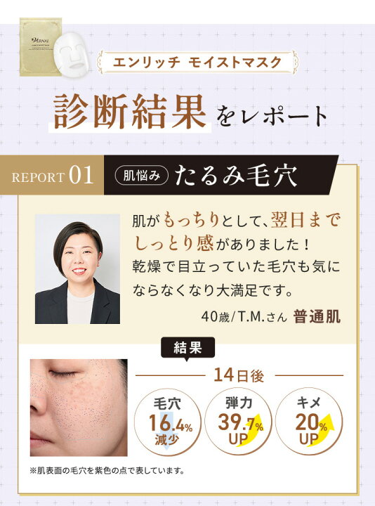 楽天市場】【数量限定】エンリッチモイストマスク 6枚入り ヴァーナル 
