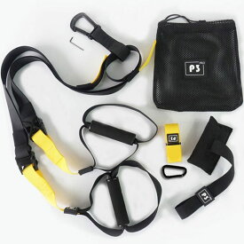 VeroMan TRX P3 サスペンショントレーナー ボディーウェイト 筋トレ エクササイズ ワークアウト フィットネス ベーシックキット 収納袋付き