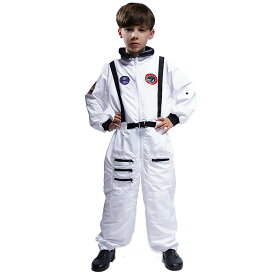 [宇宙服] VeroMan コスプレ 子供用 宇宙飛行士 アストロノート ハロウィン パーティー イベント 衣装 仮装 舞台 コスチューム オールインワン 可愛い 男の子