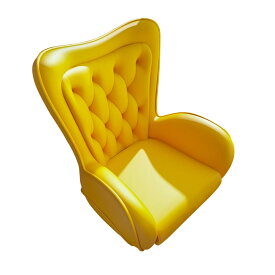 VeroMan 一人掛けソファ ソファ 黄色 腰掛け 王様の椅子 イエロー 座椅子 カフ 韓屋インテリア