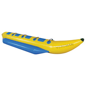 [4人乗り] VeroMan バナナボート トーイングチューブ インフレータブル ロープ付き
