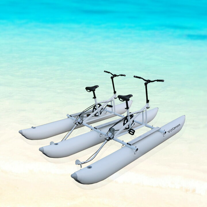 楽天市場】[2人乗り] VeroMan 水上自転車 水上バイク 水上サイクリング 