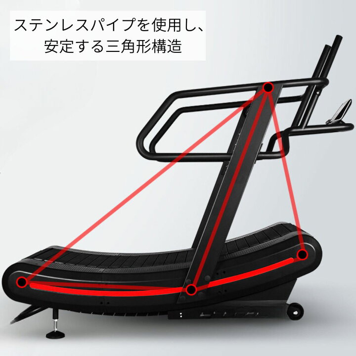 楽天市場】自走式 ランニングマシン トレッドミル 電源不要 ppi-tmz030 