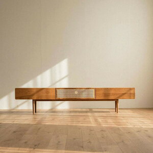 VeroMan テレビ台 テレビボード 台 ラタン編み ラック 引き出し付き 収納 ディスプレイラック ディスプレイ 安定設定 椅子 天然籐 韓国インテリア