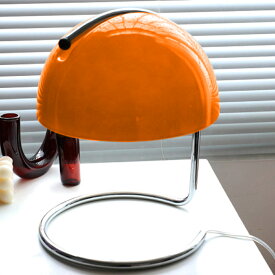 VeroMan テーブルランプ プリン キャンドルウォーマー 半球状 半円 卓上 ベッドサイド ランプ ライト 近未来 ガラス 間接照明 韓国インテリア[直径22cm 高さ28cm]