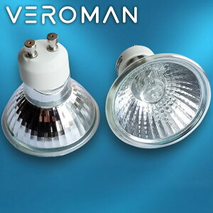 VeroMan �L�����h���E�H�[�}�[�p �n���Q�����C�g �Ɩ� GU10+C 110V-130V 50W 4�Z�b�g