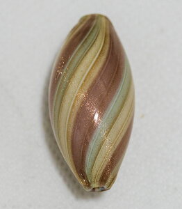 ベネチアンビーズ ジョリー ソフィアート オーバル ターコイズライン ビーズパーツ アクセサリーパーツ