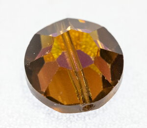 ヴィンテージ スワロフスキー ビーズ スモークトパーズAB #5100 12ミリ ビーズパーツ アクセサリーパーツ スワロ