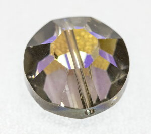 ヴィンテージ スワロフスキー ビーズ ブラックダイヤモンドAB #5100 12ミリ ビーズパーツ アクセサリーパーツ スワロ