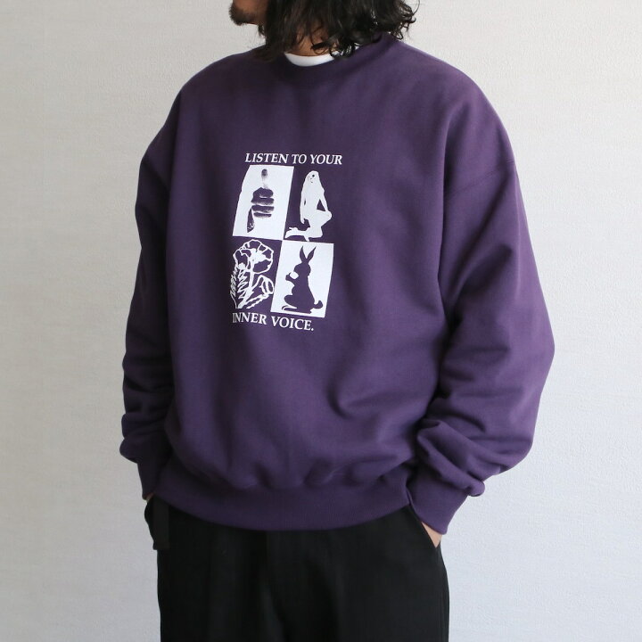楽天市場】SERVICE PRICE 50割【Dunno】ダノウ MAROOF LISTEN CREWNECK 