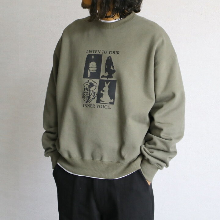 楽天市場】SERVICE PRICE 50割【Dunno】ダノウ MAROOF LISTEN CREWNECK 