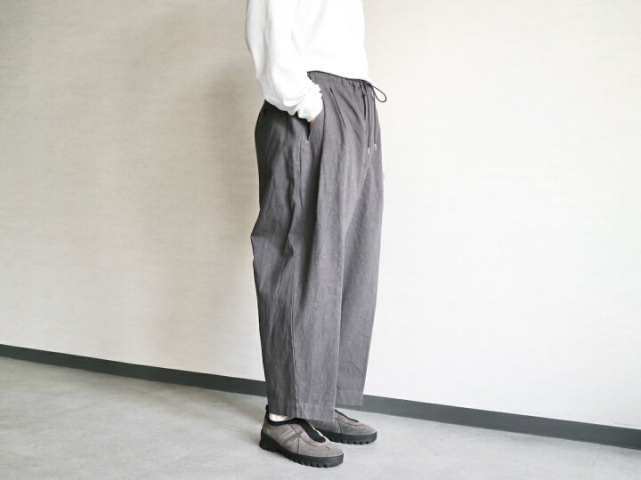 楽天市場】【HAVERSACK】ハバーサック COTTON LINEN CANVAS WIDE EASY 