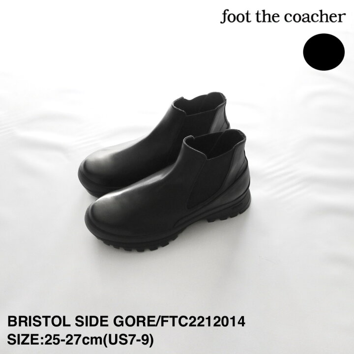 楽天市場】【foot the coacher】フットザコーチャー BRISTOL SIDE GORE 