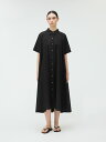 SERVICE PRICE 30割【mizuiro ind】ミズイロインド HALF SLEEVE FLARE SHIRT ONE PIECE | レディース ワンピース シャツ シャツワンピース ハーフリーブ ハーフスリーブワンピース フレア フレアワンピース レギュラーカラーワンピース 半袖 半袖ワンピース ブランド 日本製