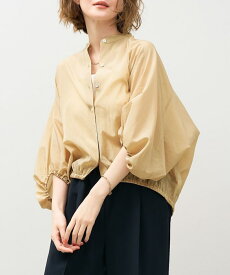 【MICA&DEAL】マイカアンドディール DOLMAN PUFF SLEEVE BLOUSE | レディース ブラウス レディースブラウス ドルマンスリーブ ドルマンスリーブブラウス パフスリーブ パフスリーブブラウス スタンドカラー スタンドカラーブラウス シャツ シンプル ブランド 日本製