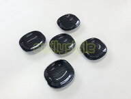 BENZ W463A W464 Gクラス カーボン調 ブラック ドアハンドルカバー アウターカバー 5点セット 皿 G350 G5…