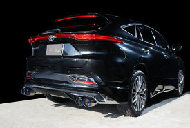 センスブランド MXUA80/85　80ハリアー モデリスタ GRAN BLAZE STYLE専用 マフラー　Veloce100Φ 4本出し 重静音スペック