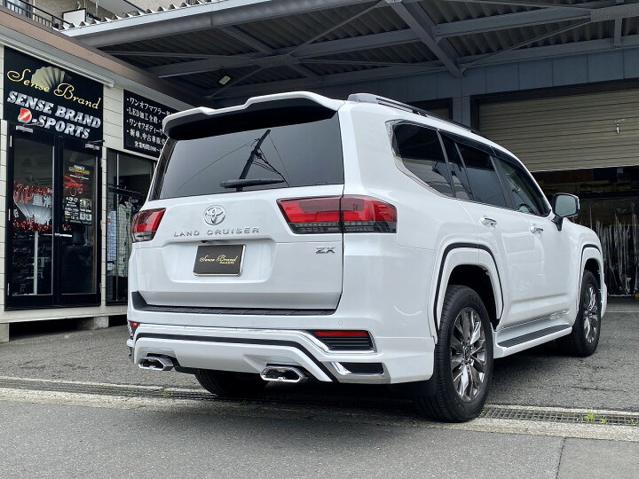 楽天市場】センスブランド 300系ランドクルーザー モデリスタ左右出し 