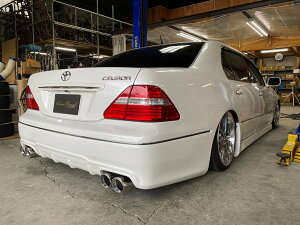 センスブランド 30セルシオ 後期 リアバンパー エアロ 【センセーションシリーズ】