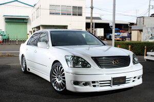 センスブランド 30セルシオ 後期 フロントバンパー エアロ 【センセーションシリーズ】4灯フォグランプSet