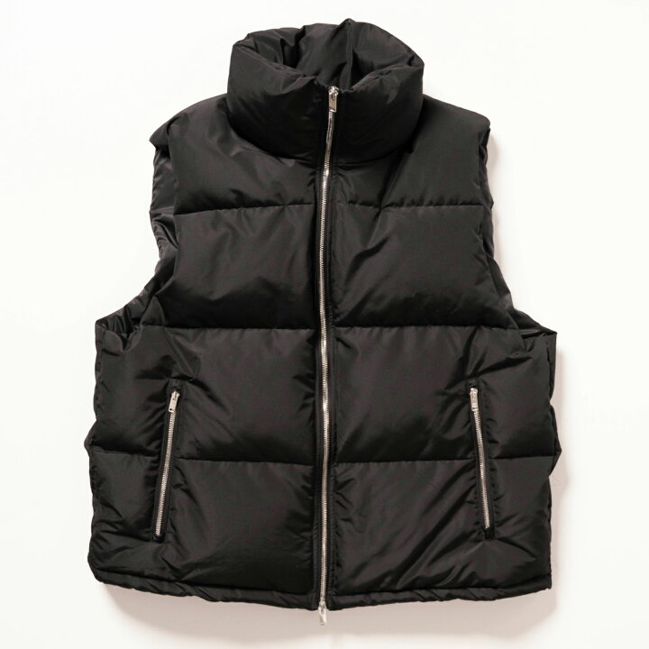 楽天市場】MARKAWARE マーカウェア SILK SHORT DOWN VEST SILK 