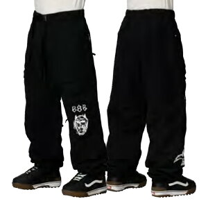 25-26 シックスエイトシックス ゴースト2.5Lパンツ 686 SIXEIGHTSIX GHOST 2.5L PANTS スノーボード ウエア パンツ 25-26-PT-686 クーパーブラック S M L XL XXL
