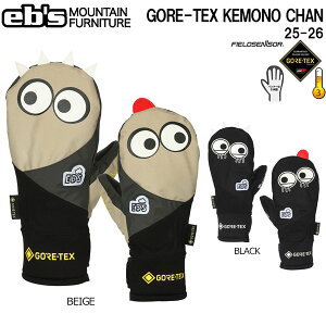 25-26 GrX SAebNXPm EBS GORE-TEX KEMONO CHAN XL[ Xm[{[h  25-26-GR-EBS ubN x[W XS S M L XL