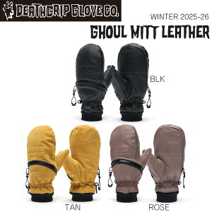 25-26 fXObvO[u O[~bgU[ DEATHGRIP GLOVE GHOUL MITT LEATHER XL[ Xm[{[h  25-26-GR-HOT ubN ^ [Y XXS XS S M L XL
