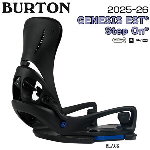 y\z 25-26 o[g WFlVXESTXebvI BURTON GENESIS EST STEP ON BLACK Xm[{[h rfBO 25-26-BD-BTN oCfBO  XebvI