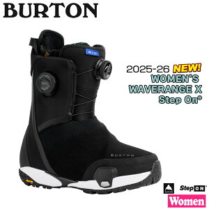 25-26 o[g E[}YEG[uWXebvI BURTON WS WAVERANGE X STEP ON Xm[{[h C 25-26-BT-BTN u[c fBX XebvI