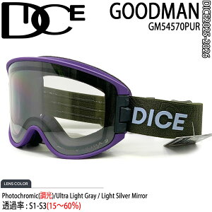 25-26 _CX Obh} PUR ×ULTRACgOC/CgVo[~[ DICE GOODMAN XL[ Xm[{[h S[O 25-26-GG-DIC