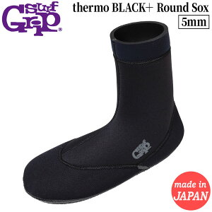 T[tObv u[c SURFGRIP thermo BLACK{ Round Sox 5mm T[ubNvX Eh\bNX { T[tB